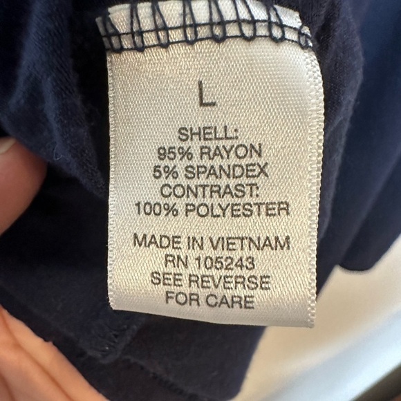 Westport Floral Print Sleeve Patchwork Mix Media Pullover Top/Blouse Size Large - Picture 4 of 9